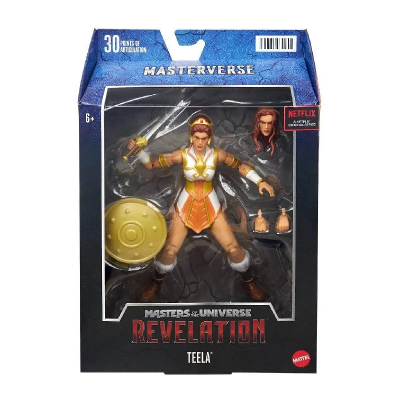 G.I. Joe Snake Eyes Action Figure with Stealth Suit and Ninja WeaponsMasters Of The Universe Masterverse Revelation Teela Gold Action Figure