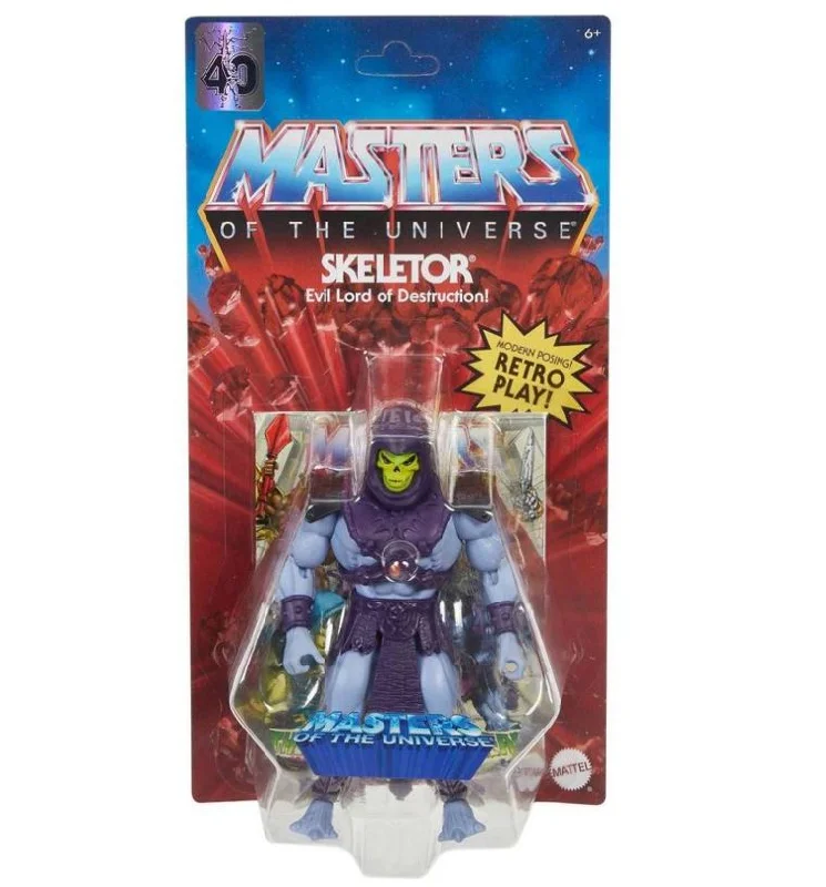 Sonic the Hedgehog Action Figure with Super - Speed Base and Ring CollectiblesMasters Of The Universe Origins Action Figure -Skeletor