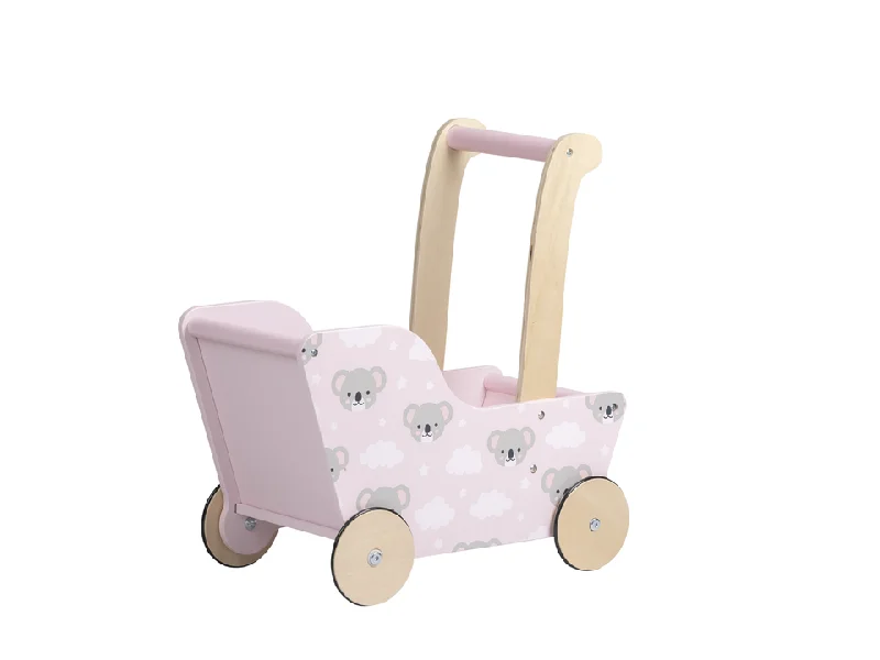 Solid Wood Construction Toy Set with Nuts, Bolts, and Tools for DIY ProjectsModern Dolls Stroller (Pram) Pink koala bear Solid Wood Construction Toy Set with Nuts, Bolts, and Tools for DIY ProjectsModern Dolls Stroller (Pram) Pink koala bear