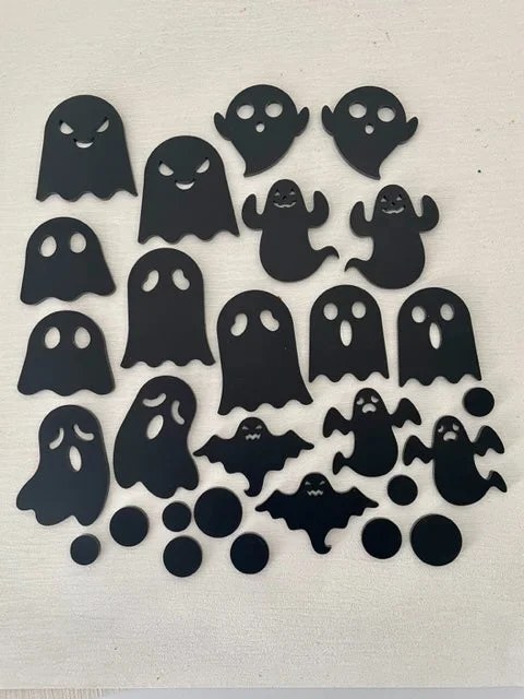 Sustainable Wooden Sculpture Carving Tools for Creating Artistic FiguresMold Making Acrylic Blanks - 28PC Halloween Ghosts