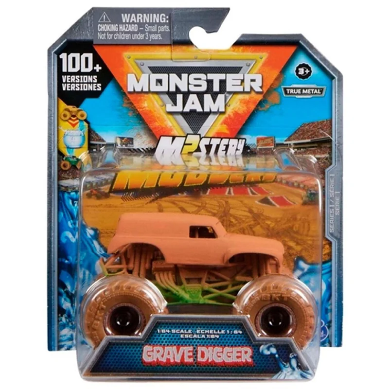 Kids' Plastic Pedal - Powered Tricycle with a Storage Basket and Safety FeaturesMonster Jam Mystery Mudders Truck Assorted