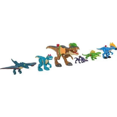 Hello Kitty Action Figure with Bow - Adorned Outfit and Miniature Sanrio ItemsNew - Fisher Price Imaginext Jurassic World: Dominion Dinosaur Figure Set 7pc