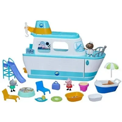 Barbie Fashionista Action Figure with Trendy Streetwear and AccessoriesPeppa Pig Cruise Ship Playset Barbie Fashionista Action Figure with Trendy Streetwear and AccessoriesPeppa Pig Cruise Ship Playset