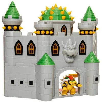 Barbie Fashionista Action Figure with Trendy Streetwear and AccessoriesNintendo Super Mario Bowser Castle with 2.5" Bowser Figure