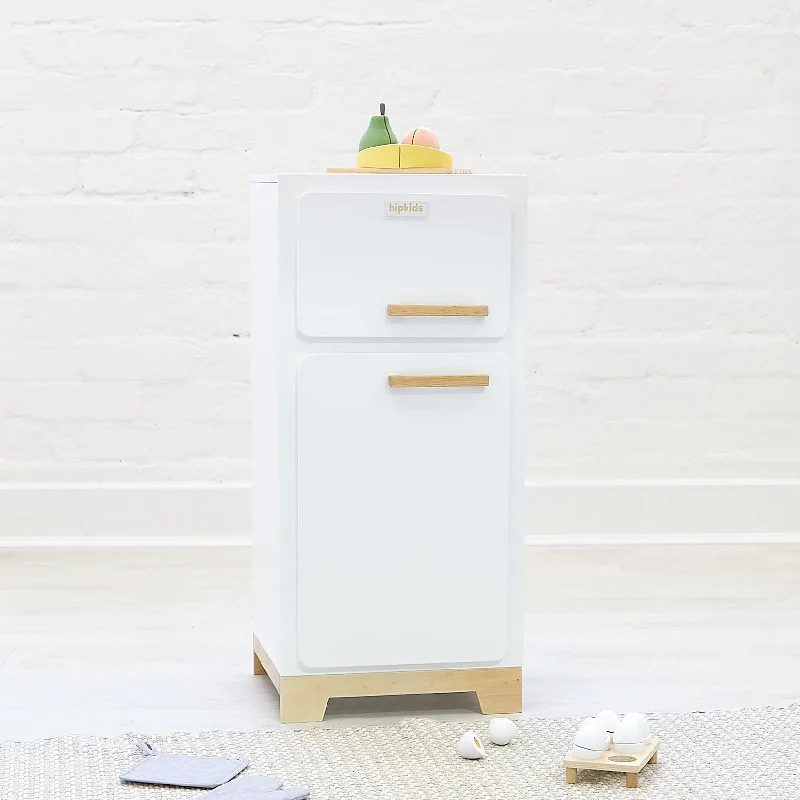Solid Wood Construction Toy Set with Nuts, Bolts, and Tools for DIY ProjectsNordic Chef Toy Fridge Solid Wood Construction Toy Set with Nuts, Bolts, and Tools for DIY ProjectsNordic Chef Toy Fridge