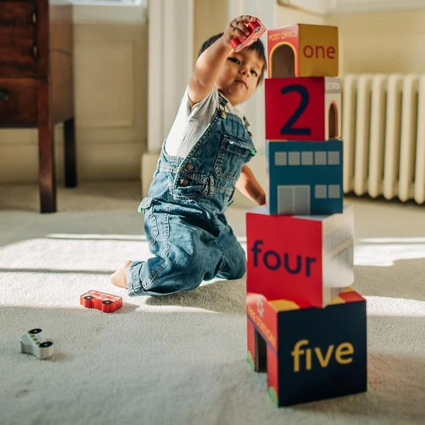 Collectible Train Set with a Steam Locomotive, Passenger Cars, and Track AccessoriesOrange Tree Toys - Wooden Stacking Emergency Cubes Collectible Train Set with a Steam Locomotive, Passenger Cars, and Track AccessoriesOrange Tree Toys - Wooden Stacking Emergency Cubes