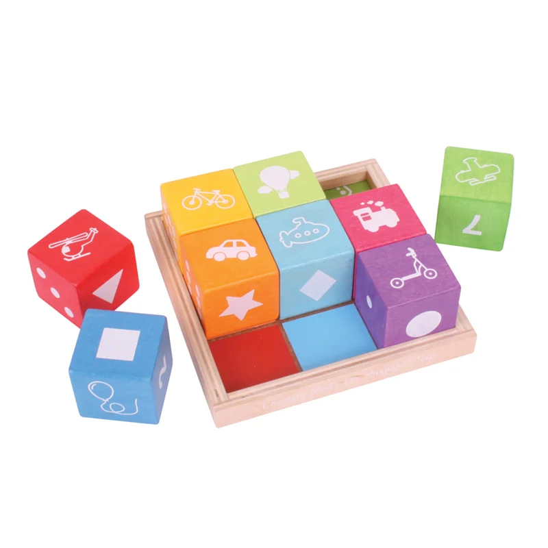 Handmade Wooden ABC Puzzle with Raised Letters for Tactile Learning ExperiencePicture Blocks Handmade Wooden ABC Puzzle with Raised Letters for Tactile Learning ExperiencePicture Blocks