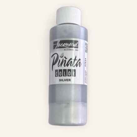 Hand - Carved Wooden Stencils for Intricate Patterns in Handicraft ProjectsPinata Alcohol Ink 118ml Silver Hand - Carved Wooden Stencils for Intricate Patterns in Handicraft ProjectsPinata Alcohol Ink 118ml Silver