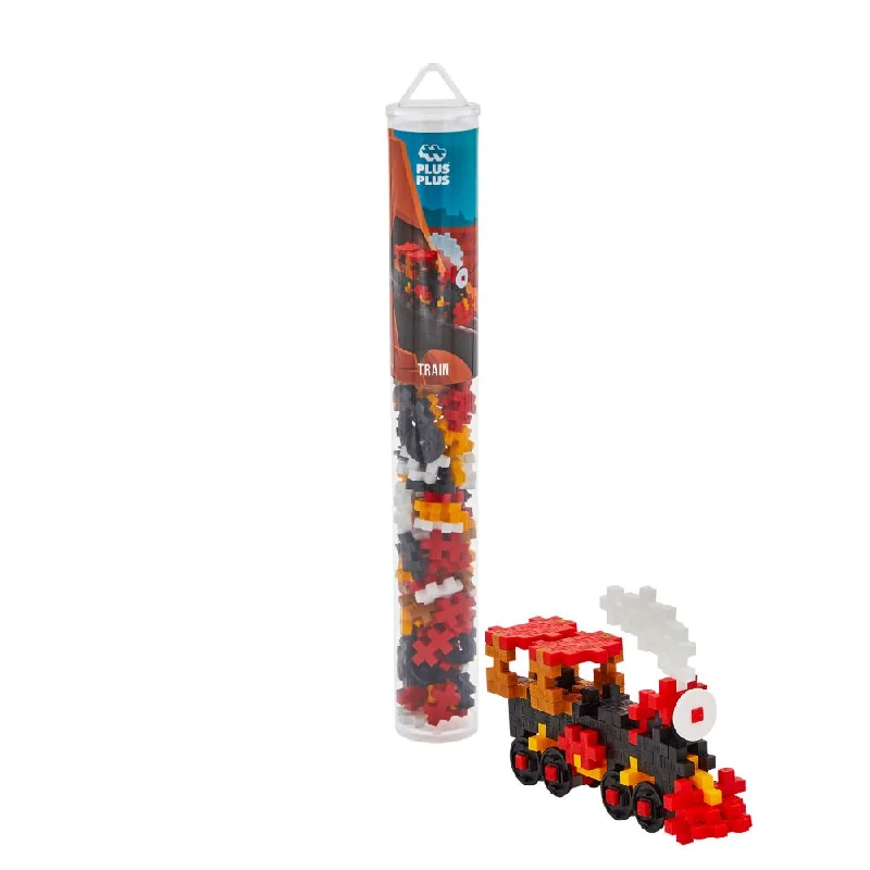 Battery - Powered Miniature Train for Indoor Home Layouts with Sound EffectsPlus Plus - Train Tube Mix (100pcs) Battery - Powered Miniature Train for Indoor Home Layouts with Sound EffectsPlus Plus - Train Tube Mix (100pcs)