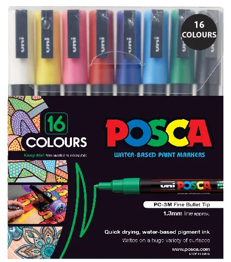 Wooden Craft Knife Handles with Replaceable Blades for Precision CutsPosca Paint Marker PC-3M 1.3mm Bullet Tip 16 Piece Mix Pack Wooden Craft Knife Handles with Replaceable Blades for Precision CutsPosca Paint Marker PC-3M 1.3mm Bullet Tip 16 Piece Mix Pack