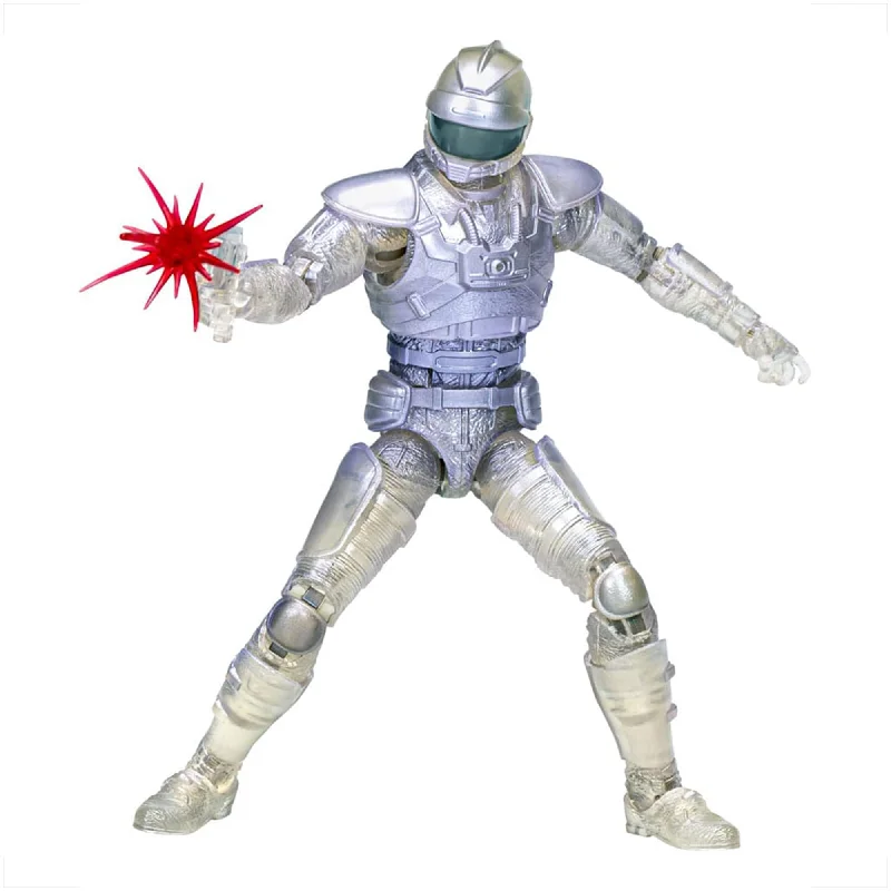 G.I. Joe Snake Eyes Action Figure with Stealth Suit and Ninja WeaponsPower Rangers Lightning Collection Turbo Invisible Phantom Ranger 6 Inch Figure