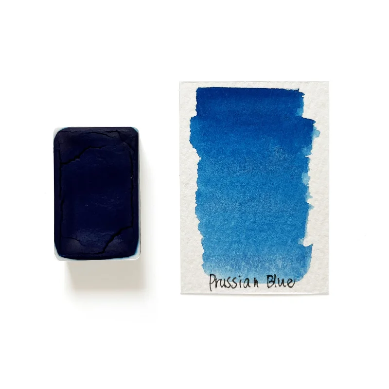 Hand - Made Wooden Painting Apron Hooks for a Rustic Studio LookPrussian Blue PB27 - Artist Grade Handmade Honey Based Watercolor Paint Full Pan 3.2ml Hand - Made Wooden Painting Apron Hooks for a Rustic Studio LookPrussian Blue PB27 - Artist Grade Handmade Honey Based Watercolor Paint Full Pan 3.2ml