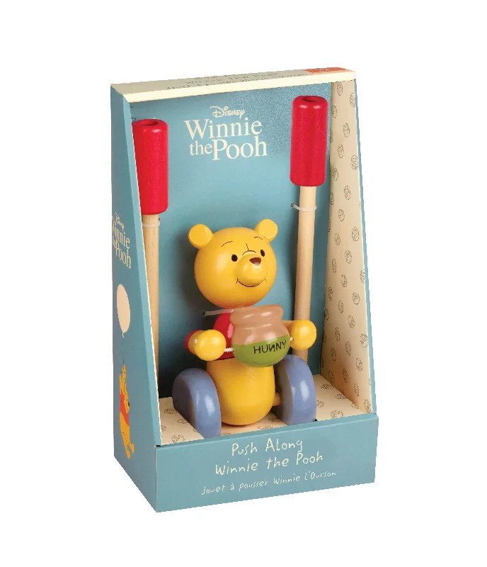Traditional Wooden Yo - Yo with String and a Smooth Spinning Axle for Retro FunPush Along Winnie The Pooh Traditional Wooden Yo - Yo with String and a Smooth Spinning Axle for Retro FunPush Along Winnie The Pooh