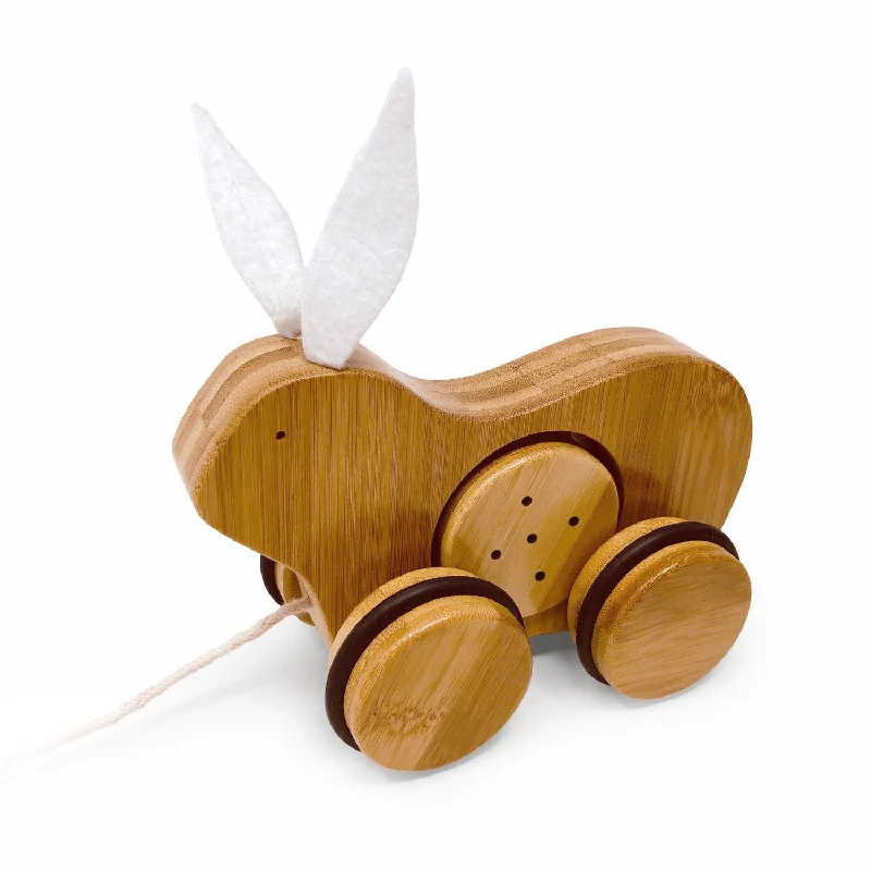 Eco - Friendly Wooden Building Blocks Set with Magnetic Connectors for Creative ConstructionPush & Pull Rabbit - Bamboo Eco - Friendly Wooden Building Blocks Set with Magnetic Connectors for Creative ConstructionPush & Pull Rabbit - Bamboo