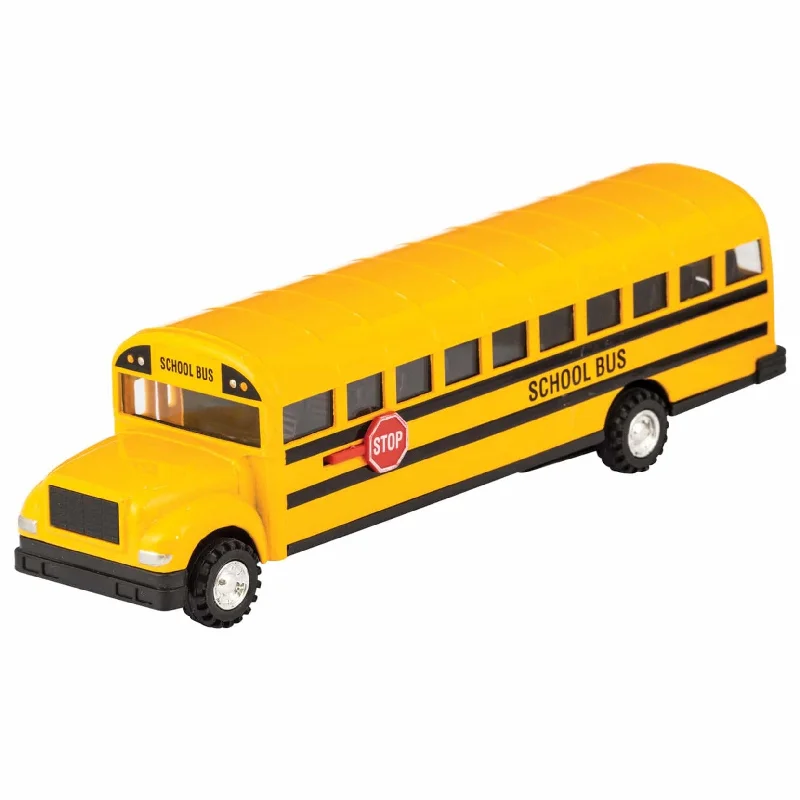 Die - Cast Model of a Military Jeep with Camouflage Paint and Weapon AccessoriesSchylling Die Cast School Bus Large