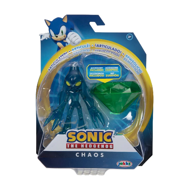 Pokémon Pikachu Action Figure with Electric - Charge LED and Poké BallSonic The Hedgehog 10cm Articulated Figure Chaos