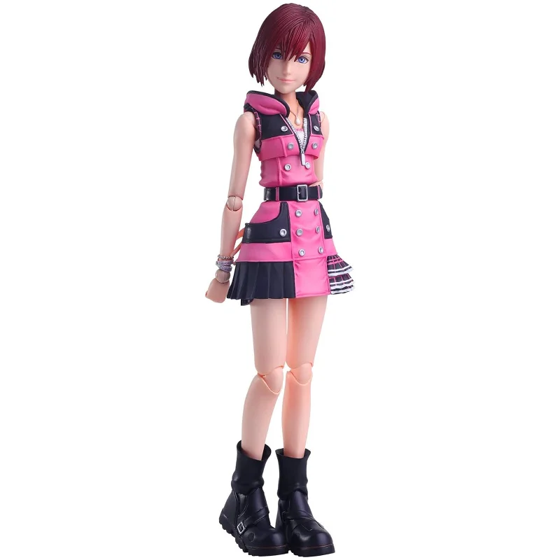 Hello Kitty Action Figure with Bow - Adorned Outfit and Miniature Sanrio ItemsSquare Enix Kingdom Hearts III Kairi Play Arts Action Figure