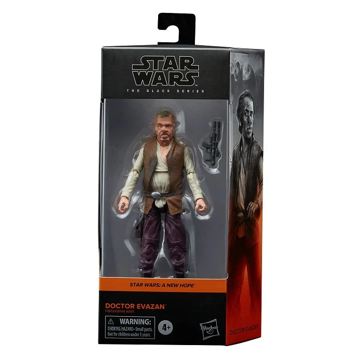 Star Wars Darth Vader Action Figure with Poseable Lightsaber and Force - Choke AccessoryStar Wars Black Series 6 Inch(15cm) Figure Doctor Evazan Star Wars Darth Vader Action Figure with Poseable Lightsaber and Force - Choke AccessoryStar Wars Black Series 6 Inch(15cm) Figure Doctor Evazan
