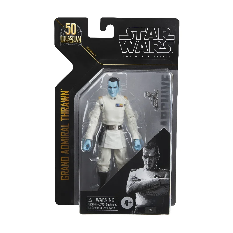 Jurassic World Tyrannosaurus Rex Action Figure with Moving Jaws and Realistic TextureStar Wars Black Series Greatest Hits Figure Grand Admiral Thrawn