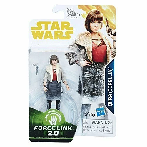 Jurassic World Tyrannosaurus Rex Action Figure with Moving Jaws and Realistic TextureStar Wars Universe FoRCe Link 2.0 Figure Qi'Ra(Corellia)