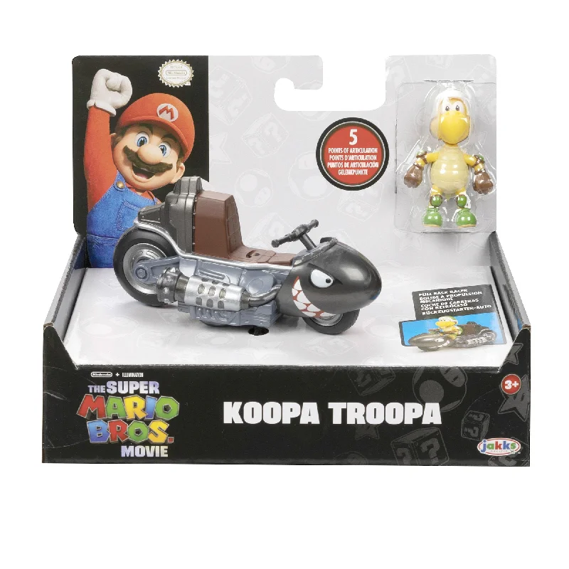 Marvel Avengers Iron Man Action Figure with Light - up Repulsors and Sound EffectsSuper Mario Bros. Movie 6.35cm Figure With Kart Koopa Troopa