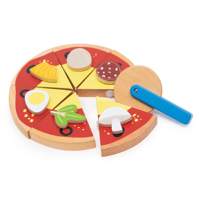 Rustic - Style Wooden Train Set with Tracks and Passenger Cars for Toddler EntertainmentTake-out Pizza Rustic - Style Wooden Train Set with Tracks and Passenger Cars for Toddler EntertainmentTake-out Pizza