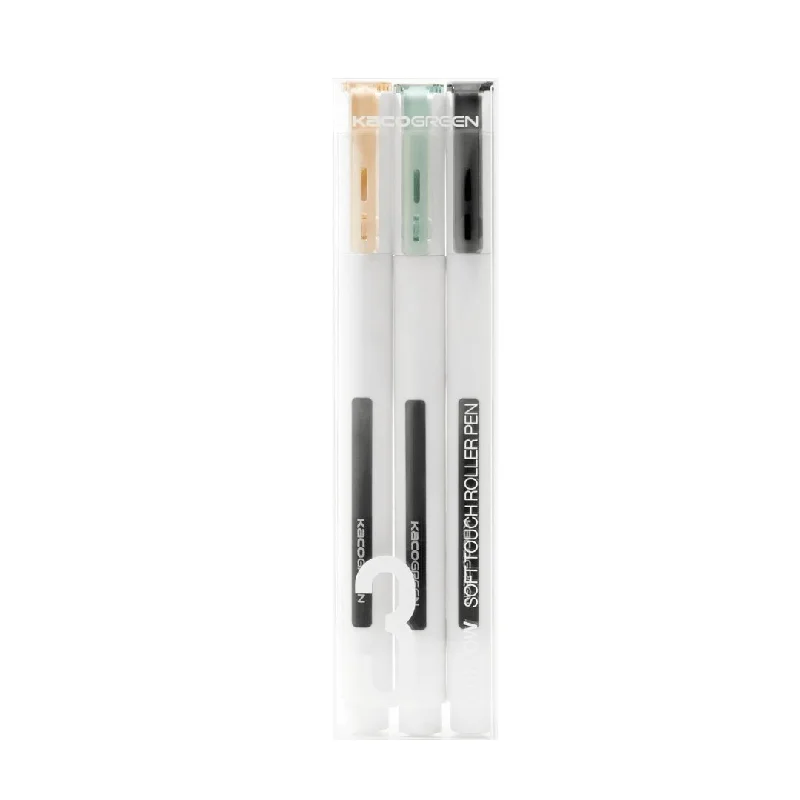Kaco Tecflow 0.5mm Roller Pen- Pack of 3
