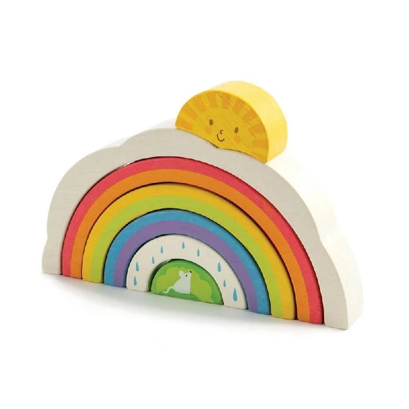 Handmade Wooden ABC Puzzle with Raised Letters for Tactile Learning ExperienceRainbow Tunnel Stacker Handmade Wooden ABC Puzzle with Raised Letters for Tactile Learning ExperienceRainbow Tunnel Stacker