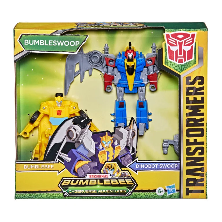 Sonic the Hedgehog Action Figure with Super - Speed Base and Ring CollectiblesTRANSFORMERS CYBERVERSE ADVENTURES DINO COMBINERS BUMBLESWOOP