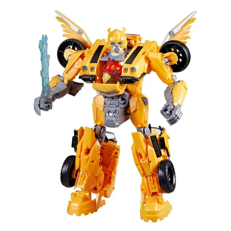 Anime Naruto Uzumaki Action Figure in Sage Mode with Multiple Hand SealsTransformers: Rise of the Beasts Beast-Mode Bumblebee Figure