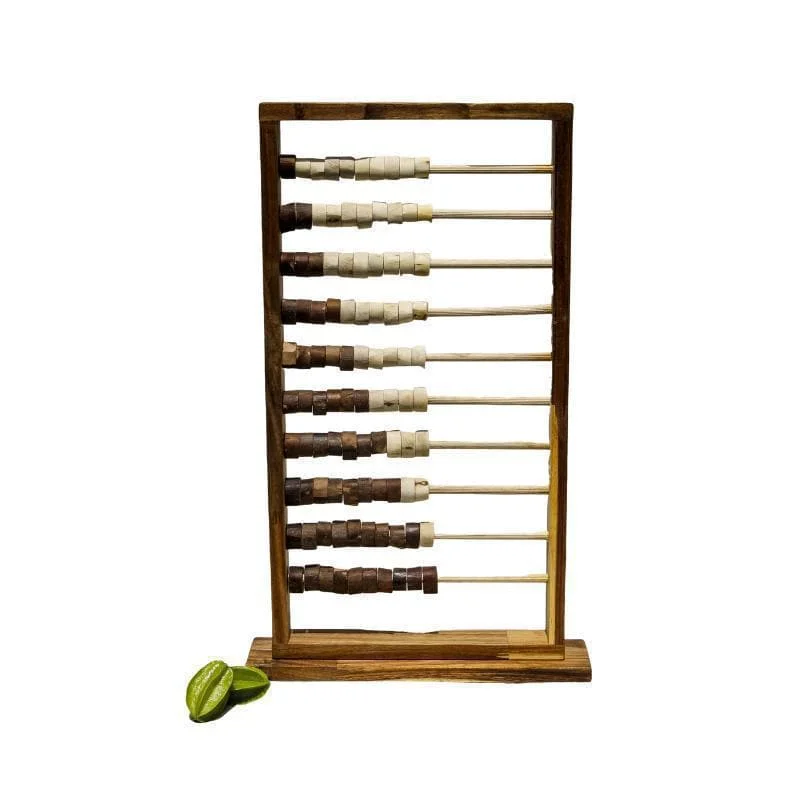 Traditional Wooden Yo - Yo with String and a Smooth Spinning Axle for Retro FunTree Abacus Traditional Wooden Yo - Yo with String and a Smooth Spinning Axle for Retro FunTree Abacus