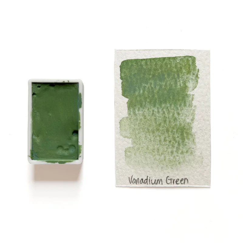 Hand - Turned Wooden Paint Roller Handles for Large - Scale Painting ProjectsVandium Green - Artist Grade Handmade Honey Based Watercolor Paint Full Pan 3.2ml Hand - Turned Wooden Paint Roller Handles for Large - Scale Painting ProjectsVandium Green - Artist Grade Handmade Honey Based Watercolor Paint Full Pan 3.2ml
