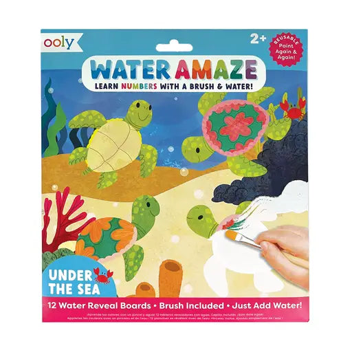 Hand - Made Wooden Painting Apron Hooks for a Rustic Studio LookWater Amaze Water Reveal Board Under the Sea 13 pc Set Hand - Made Wooden Painting Apron Hooks for a Rustic Studio LookWater Amaze Water Reveal Board Under the Sea 13 pc Set