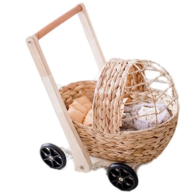 Natural Wood Jigsaw Puzzle of a Scenic Landscape for Relaxing HobbiesWater Hyacinth Doll Pram & Walker Playset Natural Wood Jigsaw Puzzle of a Scenic Landscape for Relaxing HobbiesWater Hyacinth Doll Pram & Walker Playset