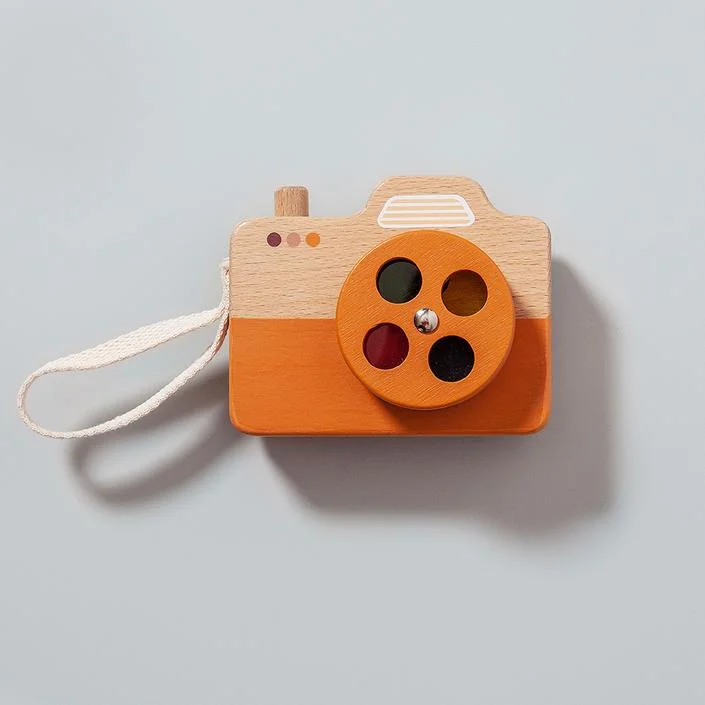 Hand - Carved Wooden Alphabet Blocks for Early Learning and Toddler DevelopmentWooden Camera | Orange Hand - Carved Wooden Alphabet Blocks for Early Learning and Toddler DevelopmentWooden Camera | Orange