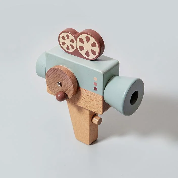 Sustainable Wood Marble Run Set with Multiple Tracks and Marble StorageWooden Video Camera | Blue Sustainable Wood Marble Run Set with Multiple Tracks and Marble StorageWooden Video Camera | Blue
