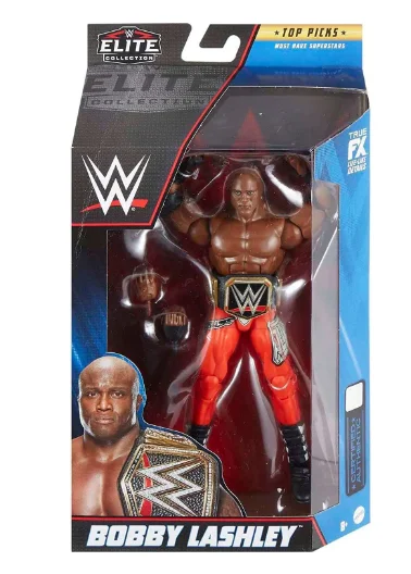 Hello Kitty Action Figure with Bow - Adorned Outfit and Miniature Sanrio ItemsWWE Top Picks Elite Collection Figure Bobby Lashley