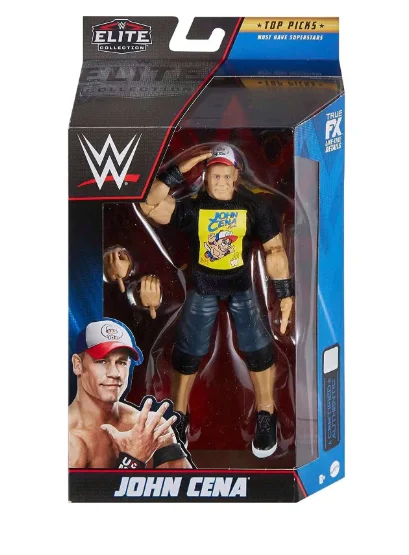 Harry Potter Harry Potter Action Figure with Hogwarts Robe and WandWWE Top Picks Elite Collection Figure John Cena