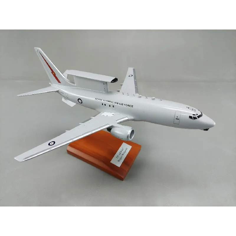 Natural Finish Solid Wood Musical Instrument Models Toys for Music Lovers1/100 Boeing E7A Wedgetail A35003 RAAF Base Williamtown No.2 SQN Licensed Air Force Centenary Prod