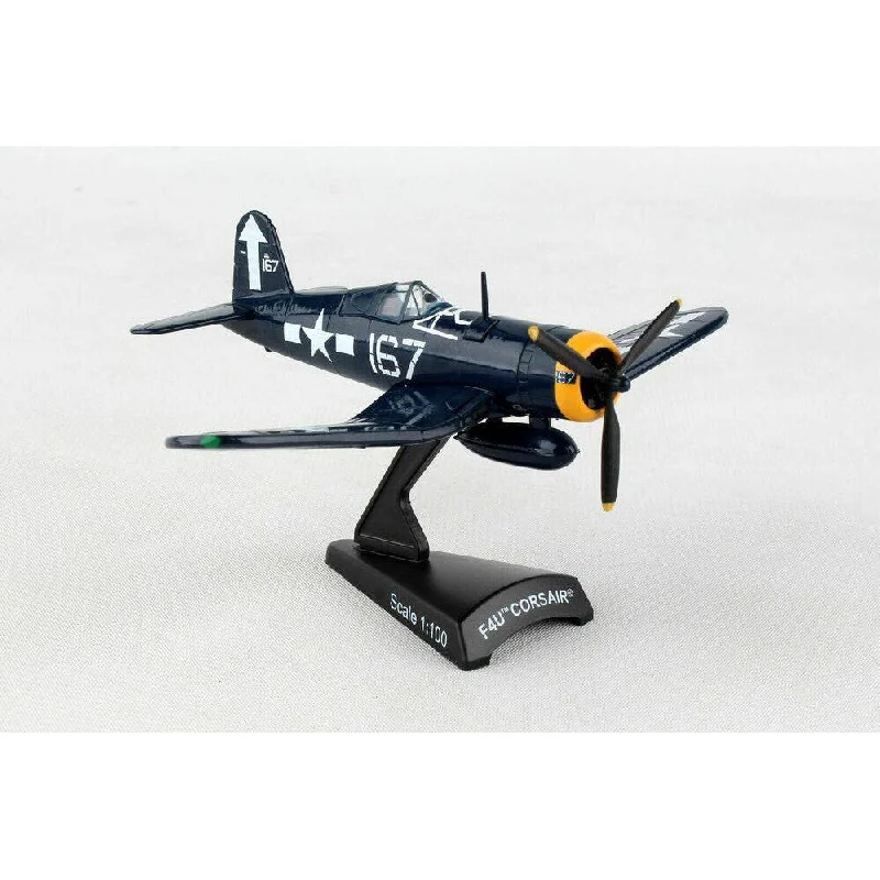 Eco - Friendly Solid Wood Robot Models Toys for STEM - Inspired Kids1/100 F4U Corsair  167 USN