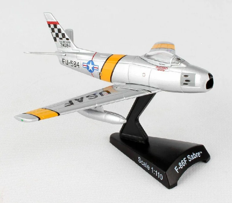 Hand - Assembled Solid Wood Spacecraft Models Toys for Space - Obsessed Teens1/110 F86 Sabre   MIG MAD MARINE