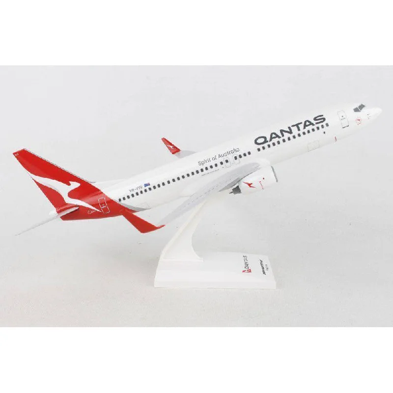 Sustainable Solid Wood Pirate Ship Models Toys for Adventure - Seeking Boys1/130 QANTAS B737800 New Livery