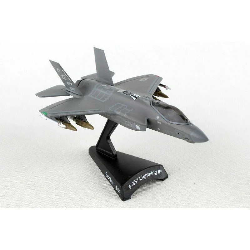 Hand - Assembled Solid Wood Spacecraft Models Toys for Space - Obsessed Teens1/144 F35A Lightning II  USAF 58th Fighter Squadron