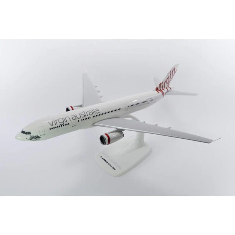 Hand - Carved Solid Wood Ship Models Toys for Maritime Enthusiasts1/200 Virgin Australia A330200