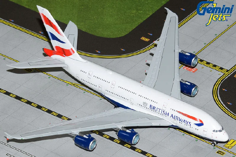 DIY Solid Wood Airplane Models Toys for Aviation Hobbyists1/400 British Airways A380 GXLEL