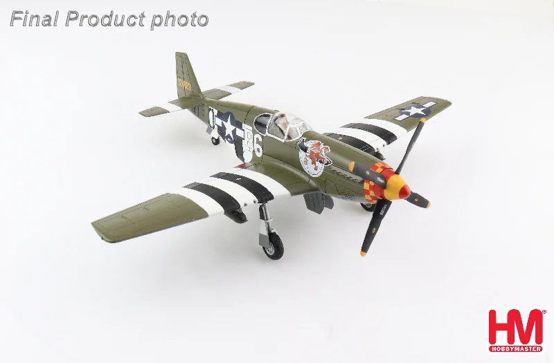 Solid Wood Historical Monument Models Toys for Educational Learning1/48 P51B Mustang  Berlin Express  324823 Lt. Bill Overstreet 363rd FS 357th FG 1944