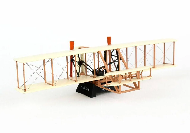 Eco - Friendly Solid Wood Robot Models Toys for STEM - Inspired Kids1/72 Wright Flyer