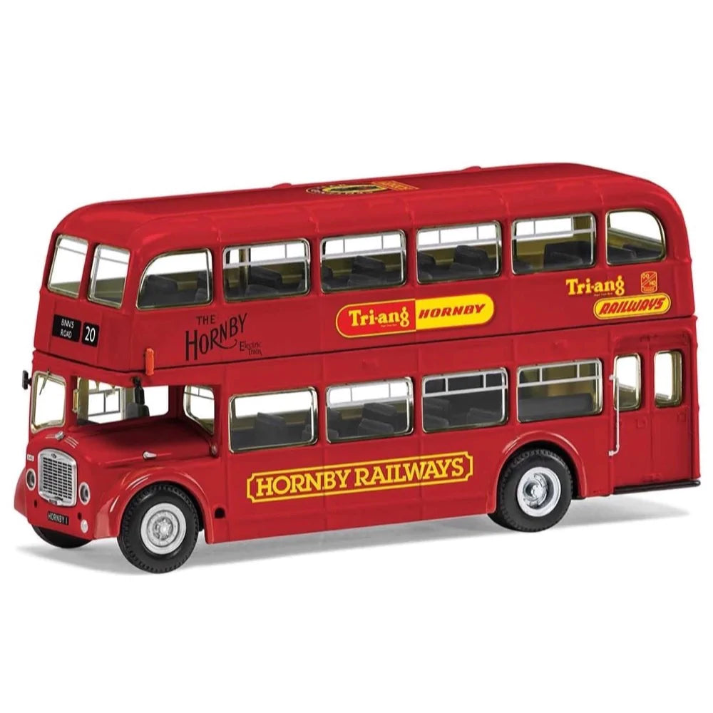 Precision - Cut Solid Wood Train Models Toys for Railway Fans1/76 Centenary Year Lodekka Bus Liverpool Route No 20  Hornby 1?