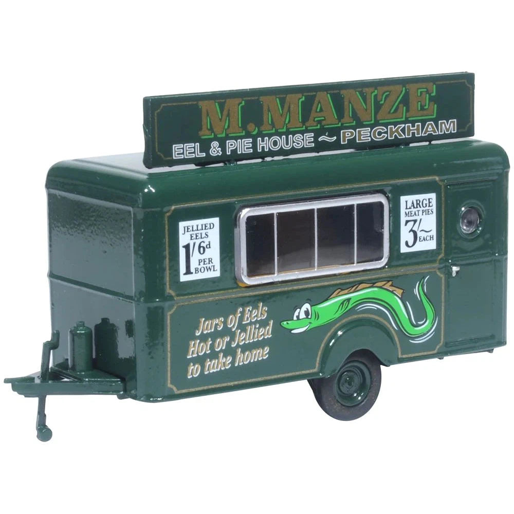 Hand - Assembled Solid Wood Spacecraft Models Toys for Space - Obsessed Teens1/76 Mobile Trailer M.Manze Jellied Eels