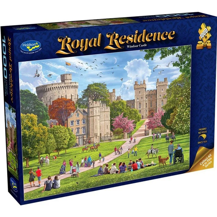 Eco - Friendly Solid Wood Educational Toys with Shape - Sorting Features for 1 - 3 Year Olds1000 Piece Puzzle Windor Castle